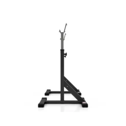Chandelles repose-barres squat rack réglable capacité de charge 300 kg