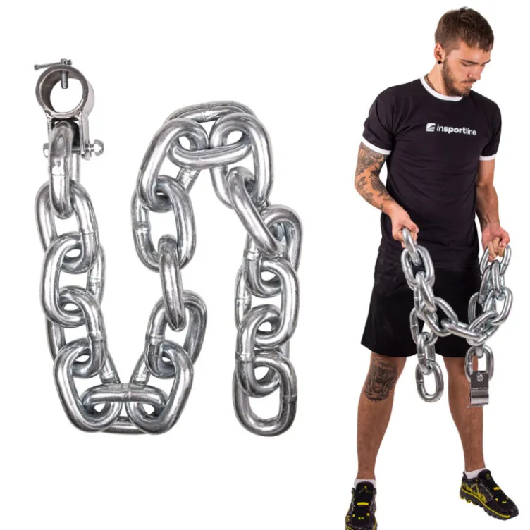 Chaîne lestée de poids pour entraînement à la barre libre - de 20 à 30 kg
