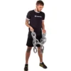 Chaînes d'haltérophilie avec barre pour entraînement de musculation - paire de 2x20kg