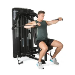 Chest dual shoulder press station à charge sélective 2 x 72 kg Hammer pour salle de musculation professionnelle