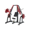 Chest press de musculation décliné convergente - Presse pectorale avec banc décliné à charges libres de qualité professionnelle