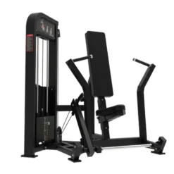 Chest press machine à charge guidée 80 kg pour renforcement musculaire - Appareil PRO Titanium Strength élite séries EL-S11