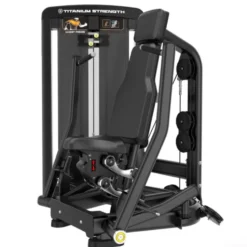 Chest press professionnelle Genesis Titanium Strength GS-S11 pour l'entraînement des pectoraux avec colonne de poids de 100 kg