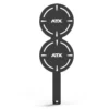 Cible de crosstraining double ATX pour lancer de balle - Diamètre 305 mm