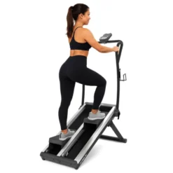 Climber Step pour Home-Gym ultra compact et pliable avec 16 niveaux de réglages - Stepper ZenPeak 30
