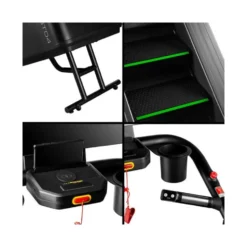 Climber step PRO 30° avec 6 marches et 15 niveaux d'entraînement - Écran LED intégré et puissance jusqu'à 140 pas/min