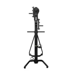 Climber vertical Pro 500 professionnel à 8 niveaux de résistance avec écran LCD - Roues de transport