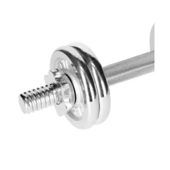 Coffret de musculation homegym avec haltère x 2 et disques de poids : 15 ou 20 kg au choix