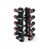 Colonne de rangement pour 10 paires d'haltères robuste et compact