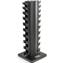 Colonne de stockage professionnelle ATX pour 10 paires d'haltères hexagonaux ou chromés