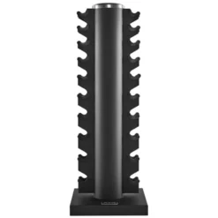 Colonne de stockage professionnelle ATX pour 10 paires d'haltères hexagonaux ou chromés