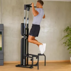 Combo Banc de musculation réglable et Chaise romaine -10° à 90° avec capacité de charge de 250 kg pour home gym