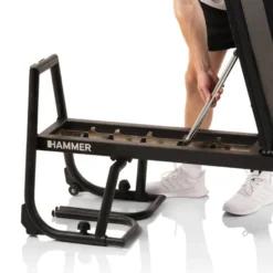 Combo Banc de musculation réglable et Chaise romaine -10° à 90° avec capacité de charge de 250 kg pour home gym