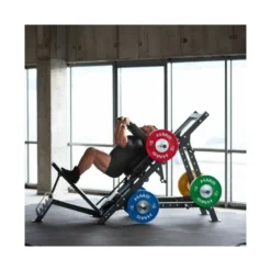 Combo leg press et hack squat pour entraînement complet des jambes - Charge max : 450 kg