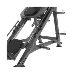 Combo leg press et hack squat pour entraînement complet des jambes - Charge max : 450 kg
