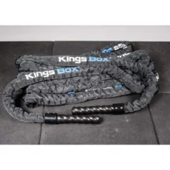 Corde battle rope Kingsbox en polyéthylène de 12 mètres pour séances de cross-training et préparation Hyrox