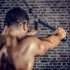 Corde de tirage à triceps 70 cm pour machine à poulie