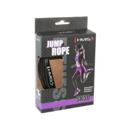 Corde à sauter avec câble métallique pour exercices physiques - Longueur réglable 2,8 m