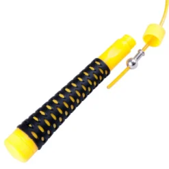 Corde à sauter avec poids et câble en acier pour entraînement de cardiotraining
