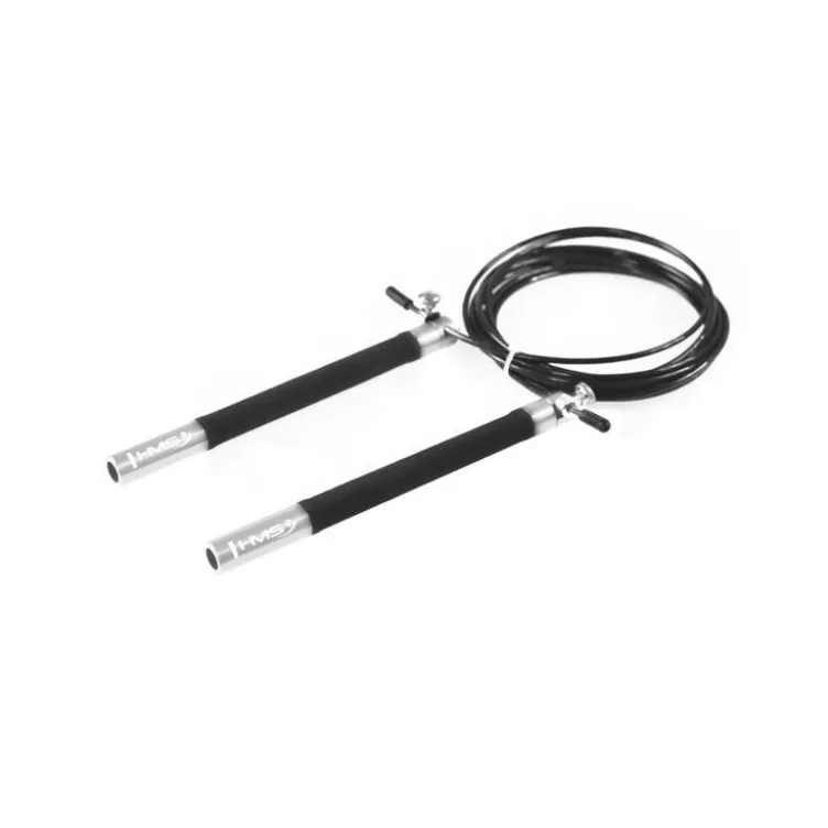 Corde à sauter de 3 m avec câble métallique et longueur ajustable