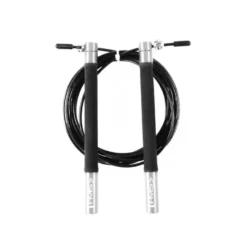 Corde à sauter de 3 m avec câble métallique et longueur ajustable