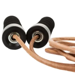 Corde à sauter en cuir - accessoire de gymnastique et de cardio