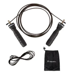 Corde à sauter ergonomique avec poignets pondérées ergonomiques - 300 cm