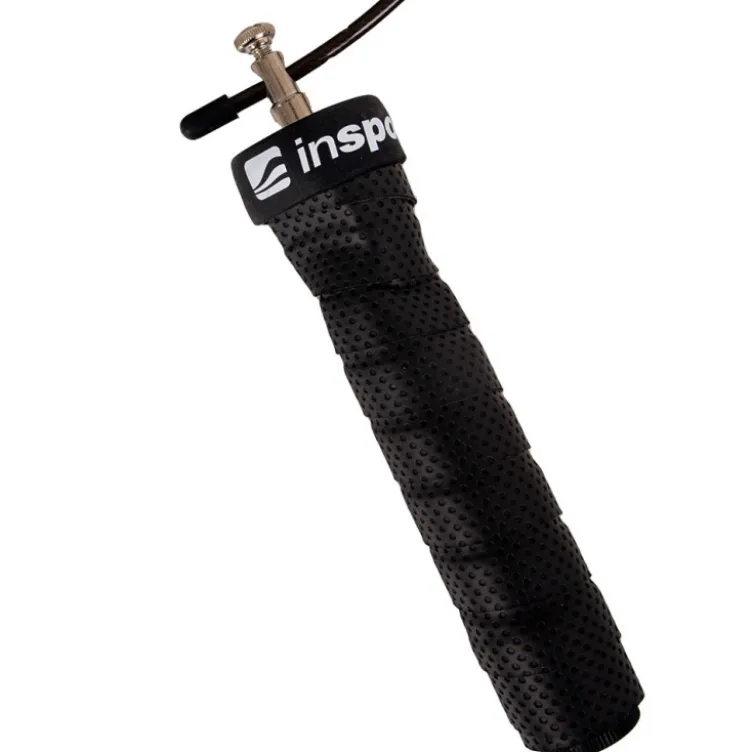Corde à sauter ergonomique avec poignets pondérées ergonomiques - 300 cm
