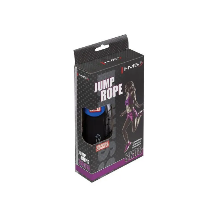 Corde à sauter pour exercices de sport avec compteur de répétition - 2,7 m de long