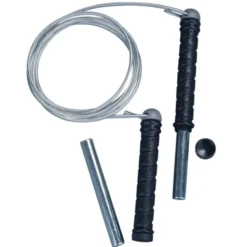 Corde à sauter premium avec paire de poids optionnel de 250 g