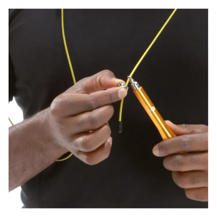 Corde à sauter réglable en aluminium