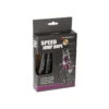 Corde à sauter réglable pour exercices de cross-training avec câble en acier