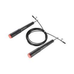 Corde à sauter réglable pour exercices de cross-training avec câble en acier