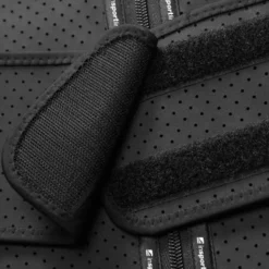 Corset de fitness avec zip pour fitness et musculation - 96 % coton