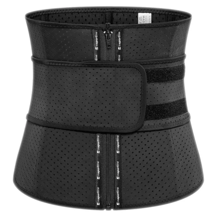 Corset de fitness avec zip pour fitness et musculation - 96 % coton