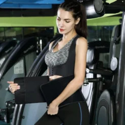 Corset de fitness en néoprène pour diverses activités physiques - Ajustable avec bretelles