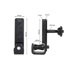 Crochets en J universels pour racks et power cage ATX série 600 et 700 capacité de charge 400 kg