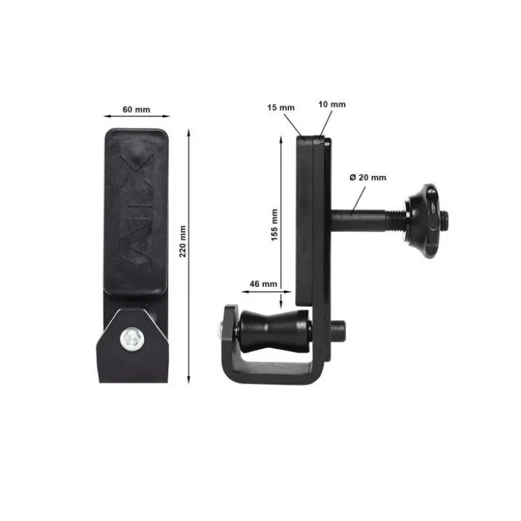 Crochets en J universels pour racks et power cage ATX série 600 et 700 capacité de charge 400 kg