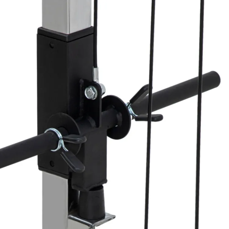 Crossover câble machine à charge libre - Poulie vis à vis capacité de charge 100 kg pour exercices de tirage variés