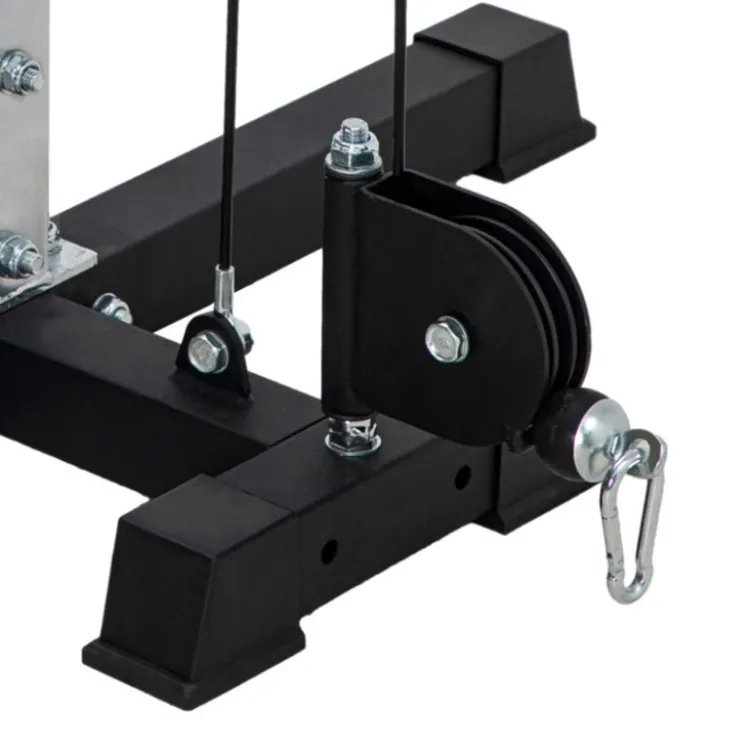 Crossover câble machine à charge libre - Poulie vis à vis capacité de charge 100 kg pour exercices de tirage variés