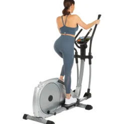 Crosstrainer pour exercices de cardio avec roue d'inertie 20 kg - Roues de transport - Loxon