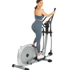 Crosstrainer pour exercices de cardio avec roue d'inertie 20 kg - Roues de transport - Loxon