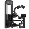 Crunch abdominal machine Titanium à charge guidée de qualité professionnelle - Appareil Élite Séries pour les abdominaux EL-S38