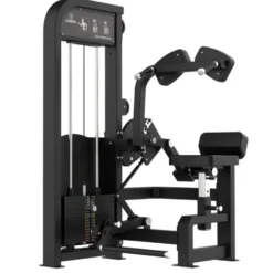Crunch abdominal machine Titanium à charge guidée de qualité professionnelle - Appareil Élite Séries pour les abdominaux EL-S38
