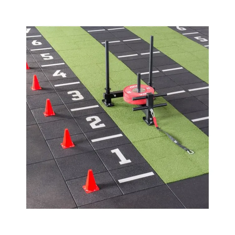 Dalle gazon synthétique revêtement de sol crosstraining