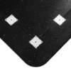 Dalles de protection du sol en caoutchouc SBR et picots EPDM 100 x 100 x 4 cm pour espaces sportifs exigeants