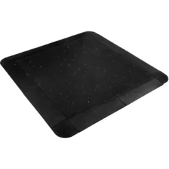 Dalles de protection du sol en caoutchouc SBR et picots EPDM 100 x 100 x 4 cm pour espaces sportifs exigeants