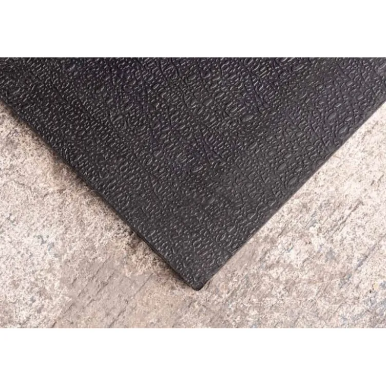 Dalles de sol haute qualité en caoutchouc non poreux 100 cm x 100 cm pour salle de sport