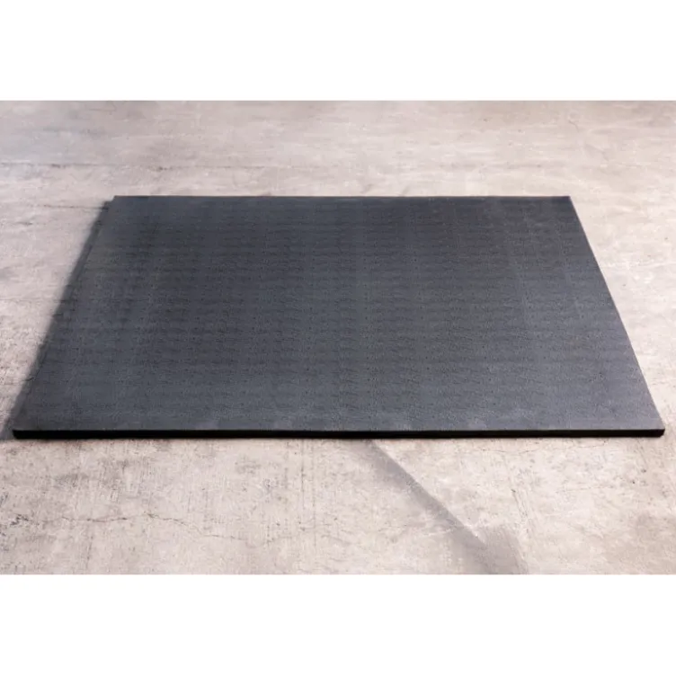 Dalles de sol haute qualité en caoutchouc non poreux 100 cm x 100 cm pour salle de sport