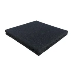 Dalles de sol pour salles de sport professionnelles 500 X 500 mm amortissantes et acoustiques